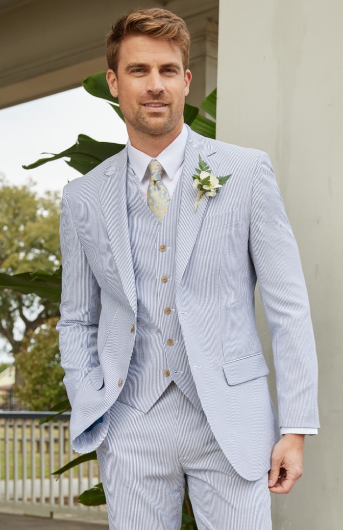  Calvin Klein Boys' Big 3-Piece Formal Suit Set, Silver